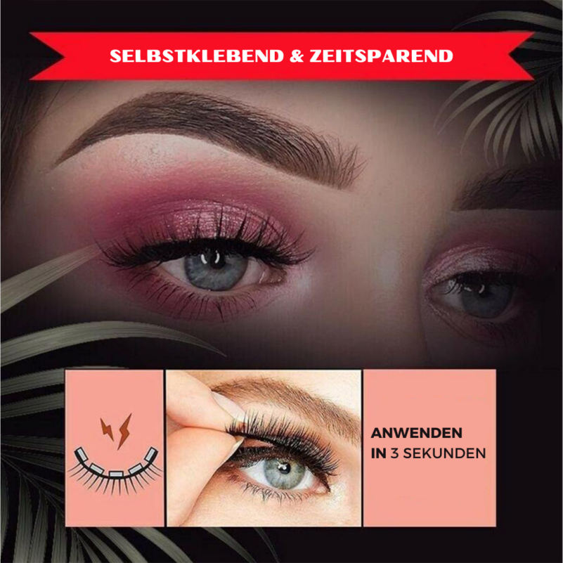 GlamLash - Wiederverwendbare selbstklebende Wimpern – Bild 4