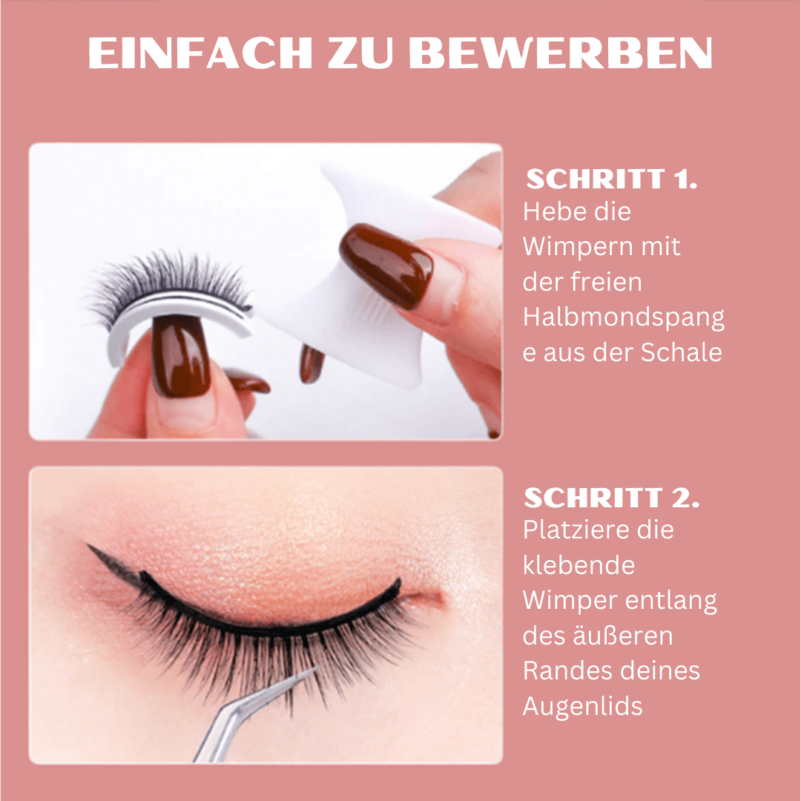 GlamLash - Wiederverwendbare selbstklebende Wimpern – Bild 6